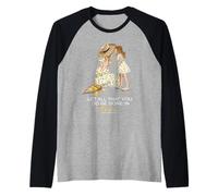 Let All That You Do Mother & Child Christian Bible Versículo Camiseta Manga Raglan