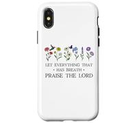 Let Everything That Has Breath Praise The Lord Christian Carcasa para iPhone X/XS
