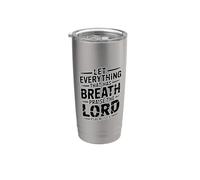Let Everything That Has Breath Praise The Lord Vaso térmico de acero inoxidable de doble pared