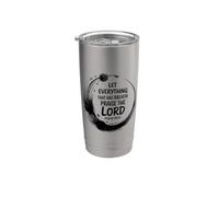 Let Everything That Has Breath Praise The Lord Vaso térmico de acero inoxidable de doble pared