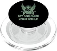 Let God Guide Your Soul Ángel Alas Fe Espiritual PopSockets PopGrip para MagSafe