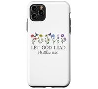 Let God Lead Matthew 19:26 God Quote All Things Are Possible Carcasa para iPhone 11 Pro MAX