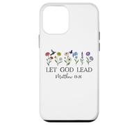 Let God Lead Matthew 19:26 God Quote All Things Are Possible Carcasa para iPhone 12 Mini