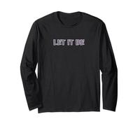 Let it Be - Gráfico Minimalista y mentalidad Manga Larga