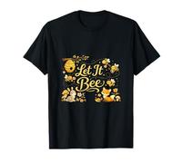 Let It Bee Cottagecore Nature - Diseño estético de Abeja Camiseta