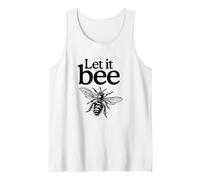 Let it Bee (Negro) Apicultor Camiseta sin Mangas