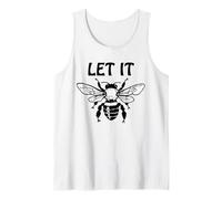 Let it Bee Sign,Be Kind Queen Bee Lovers Bee Kind Bee Design Camiseta sin Mangas