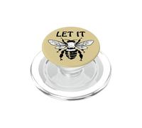 Let it Bee Sign,Be Kind Queen Bee Lovers Bee Kind Bee Design PopSockets PopGrip para MagSafe