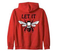 Let it Bee Sign,Be Kind Queen Bee Lovers Bee Kind Bee Design Sudadera con Capucha