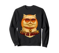 Let It Burn, amante de los gatos, divertido gatito, felino, dueño de una mascota Sudadera