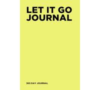 Let It Go Journal: Daily Emotional Reset Notebook for Anxiety, Stress & Clarity | 6x9 | Simple Writing Practice