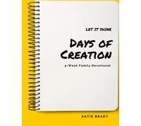 Let it Shine: Days of Creation: 4-Week Family Devotional