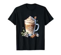 Let It Snow Coffee Latte Decor For Women Cute Winter Camiseta