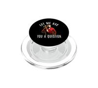 Let Me Axe You A Question Fiesta de Lanzamiento de hachas de leñador PopSockets PopGrip para MagSafe