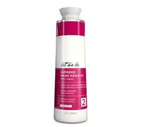 Let Me Be - SupremeMask Keratin STEP 2, Mascarilla para Alisado Brasileño de Larga Duración (Hasta 6 Meses), con Extractos de Aceites Exóticos y Keratina 100% Brasileña, Pelo Sedoso y Brillante - 1L