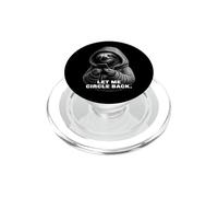 Let Me Circle Back Sloth Funny Phone Humor Office PopSockets PopGrip para MagSafe