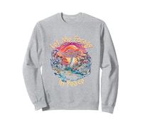 Let Me Forge In Peace Forager Naturaleza Seta Senderismo Sudadera