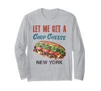 Let Me Get a Chop Cheese New York Foodie Travel Funny Manga Larga