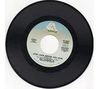 let me go / stop, look before you love 45 rpm single
