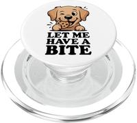 Let Me Have A Bite - Divertido Golden Retriever Cookie Lover PopSockets PopGrip para MagSafe