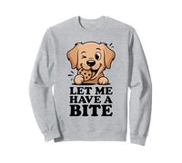 Let Me Have A Bite - Divertido Golden Retriever Cookie Lover Sudadera