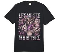 Let Me See Your Feet Cats Bootleg Divertido Comfort Colors Adult Heavyweight T-Shirt