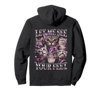 Let Me See Your Feet Cats Bootleg Divertido Sudadera con Capucha