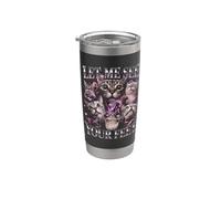 Let Me See Your Feet Cats Bootleg Divertido Vaso térmico de acero inoxidable de doble pared
