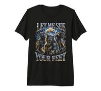 Let Me See Your Feet Wolf Pack Full Moon Bootleg Camiseta Premium