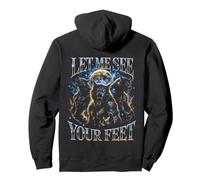 Let Me See Your Feet Wolf Pack Full Moon Bootleg Sudadera con Capucha