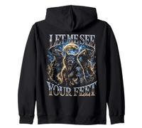 Let Me See Your Feet Wolf Pack Full Moon Bootleg Sudadera con Capucha