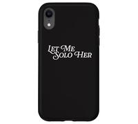 Let Me Solo Her Funny Meme Gamer Jugador De Videojuegos Juegos Carcasa para iPhone XR