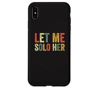 Let Me Solo Her Gaming Meme Funny Gamer Jugador de Videojuegos Carcasa para iPhone XS MAX