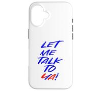 Let Me Talk To Ya Fireworks Champion Quote Carcasa para iPhone 16