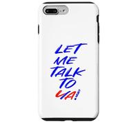 Let Me Talk To Ya Fireworks Champion Quote Carcasa para iPhone 7 Plus/8 Plus