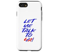 Let Me Talk To Ya Fireworks Champion Quote Carcasa para iPhone SE (2020) / 7 / 8