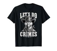 Let´s Do Crimes Wild West Goose Graphic Camiseta