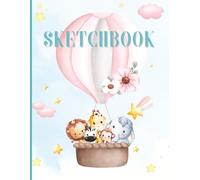 Let’s Fly Together Sketchbook for Kids: 112 Blank Pages for Drawing and Doodling | 8.5 x 11 | My Animal Friends Sketchbook Series