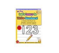 Let’s Learn to Write Numbers: Kindergarten Number Tracing Workbook: Learn to Trace Numbers for Ages 3+ (Early Learning Practice for Preschool & Kindergarten)