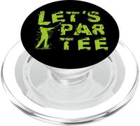 Let’s-Par-tee-Shirt Juego Golf Bola Golf Jugadores de Golf PopSockets PopGrip para MagSafe