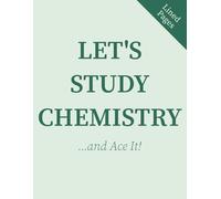 Let’s Study Chemistry: Lined Notebook for Class Notes, Experiments & Study | 110 Pages | 8.5 x 11 inches (Let's Study Essentials Series)