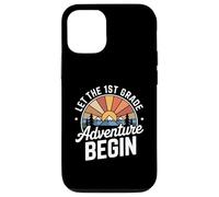 Let the 1st Grade Adventure Begin First Grade Teacher Carcasa para iPhone 12/12 Pro