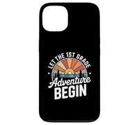 Let the 1st Grade Adventure Begin First Grade Teacher Carcasa para iPhone 13