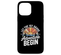 Let the 1st Grade Adventure Begin First Grade Teacher Carcasa para iPhone 13 Pro Max