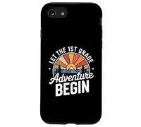 Let the 1st Grade Adventure Begin First Grade Teacher Carcasa para iPhone SE (2020) / 7 / 8