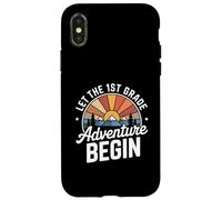 Let the 1st Grade Adventure Begin First Grade Teacher Carcasa para iPhone X/XS
