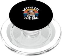 Let The Cat Out Of The Bag Idiom Expression Sarcasm -- PopSockets PopGrip para MagSafe