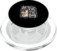 Let The Cat out of The Bag Idiom Expression Sarcasm - PopSockets PopGrip para MagSafe