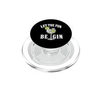 Let The Fun Be Gin Funny Gin Lovers Alcohol Gin Drinking Pun PopSockets PopGrip para MagSafe