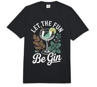 Let The Fun Be Gin & Tonic Tardeo Amante Cóctel Humor Gin Comfort Colors Adult Heavyweight T-Shirt